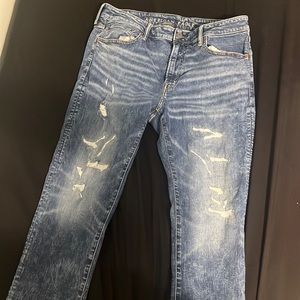 Cozy airflex American eagle jeans never barely worn